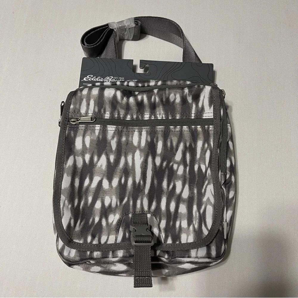 EDDIE BAUER Connect Tech Travel Bag with Adjustable Strap unisex ~ NWT